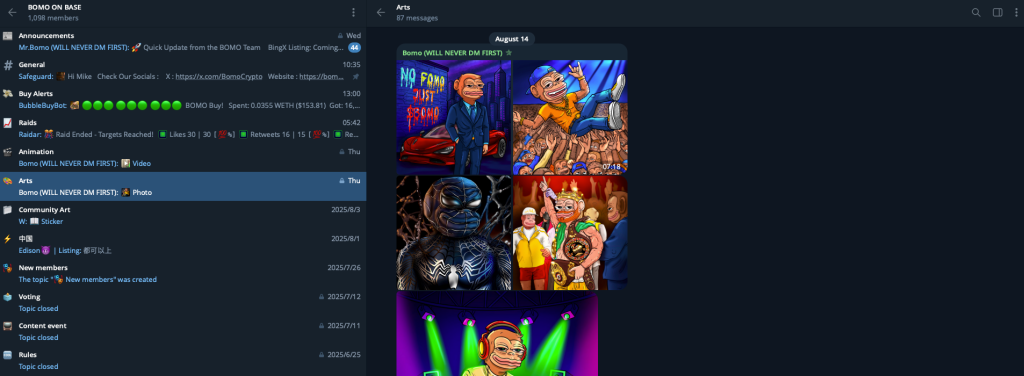 bomo-on-base-arts-on-telegram