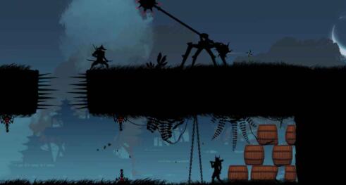 暗影忍者武士,暗黑风格横板动作闯关游戏 暗影忍者武士,暗黑风格横板动作闯关游戏