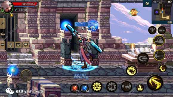 和时空猎人差不多的手机游戏，打击感也是棒棒的