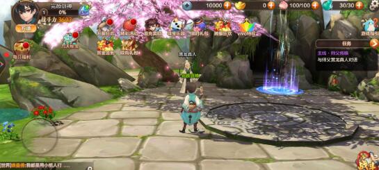 Q版横版日系风格游戏