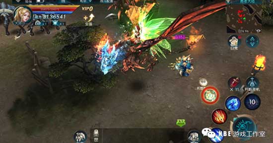 和端游最像的奇迹手游，装备发光翅膀绚丽