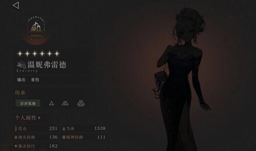 重返未来：1999温尼弗雷德怎么样？T1级输出角色，可养可不养