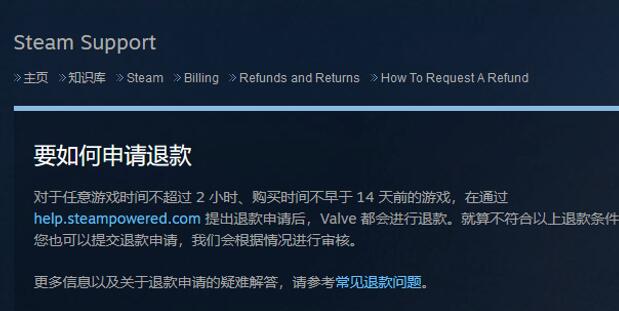 买完觉得不好玩！买断制游戏可以退钱吗？