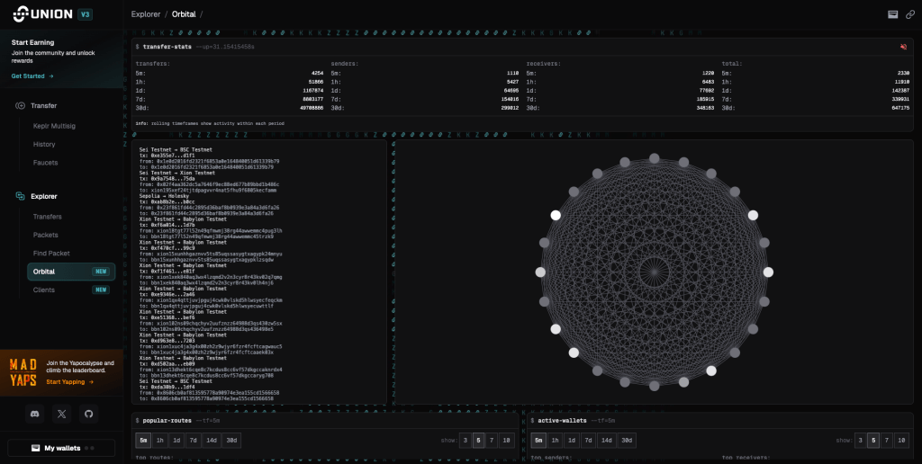 union-testnet-dapp-interface