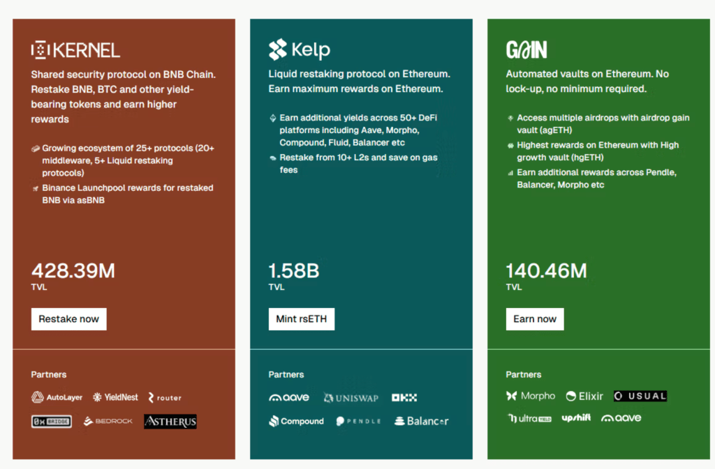 kerneldao-core-products
