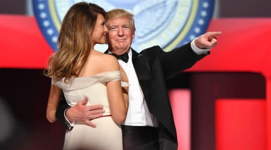 melania-and-donald-trump-inarguation