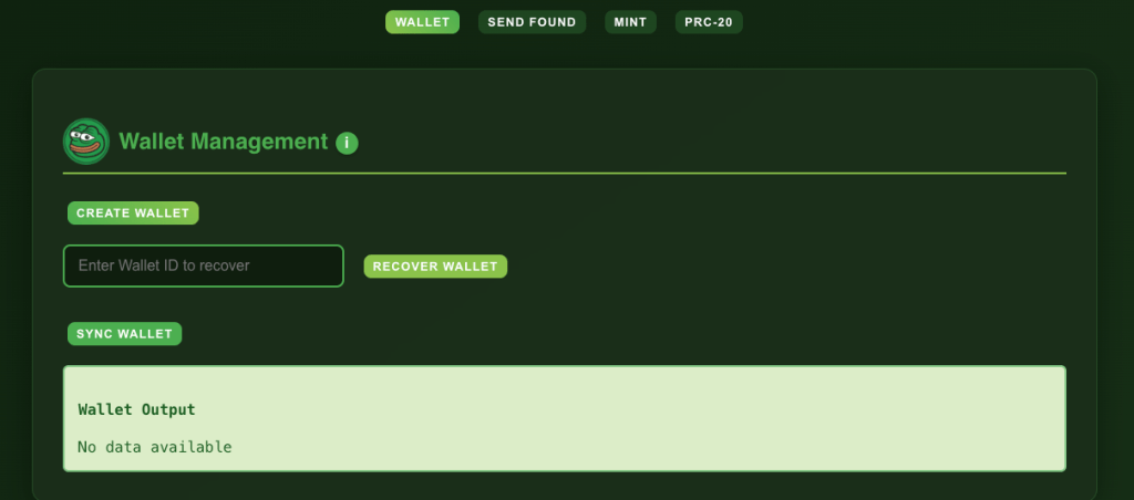 pepinals-official-mint-interface