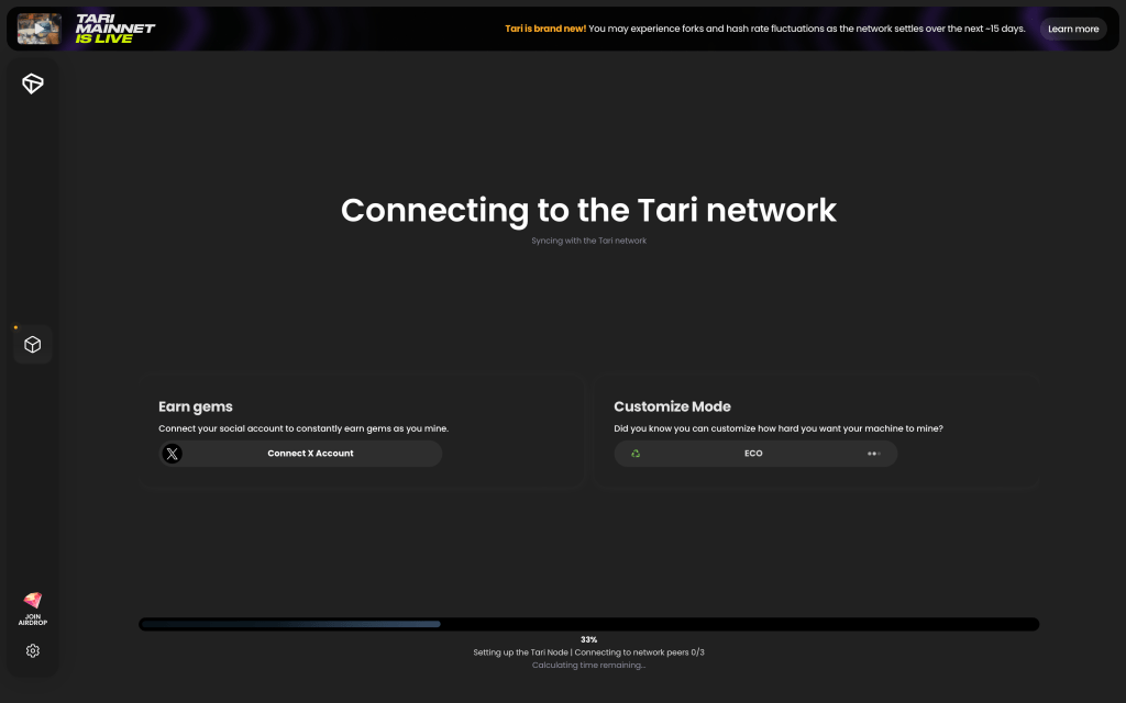 tari-universe-xtr-interface