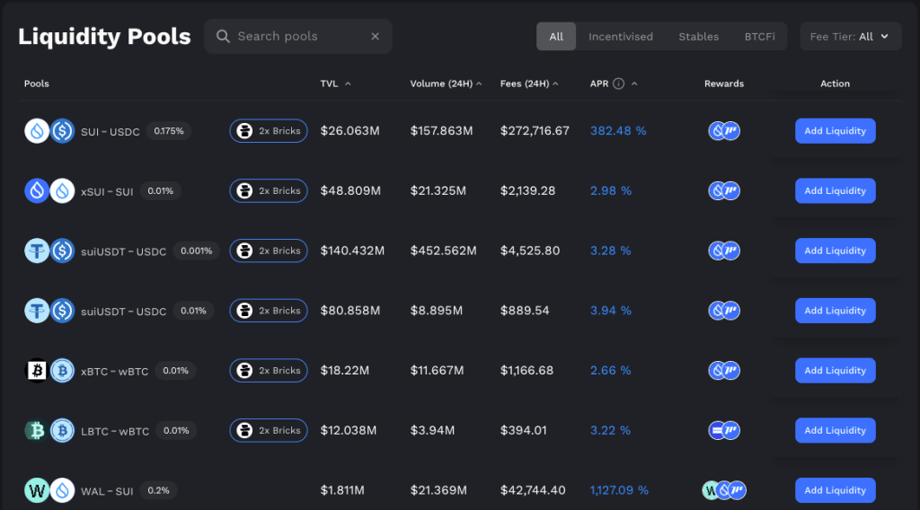 momentum-dapp-liquidity-pools