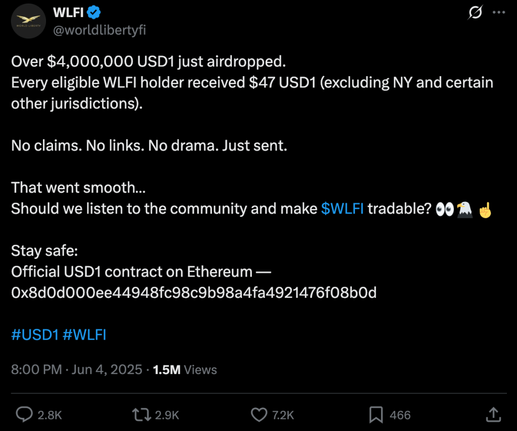 world-liberty-financial-wlfi-tweet