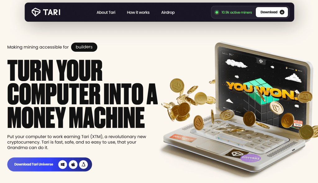 tari-universe-xtr-homepage