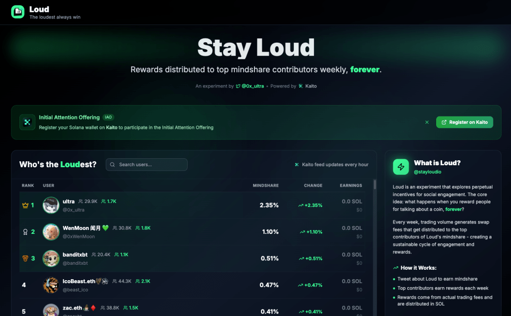 loudio-loud-homepage