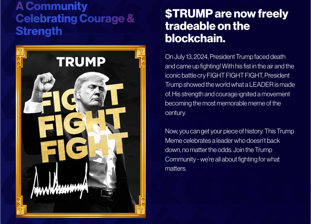 trump-coin-official-website