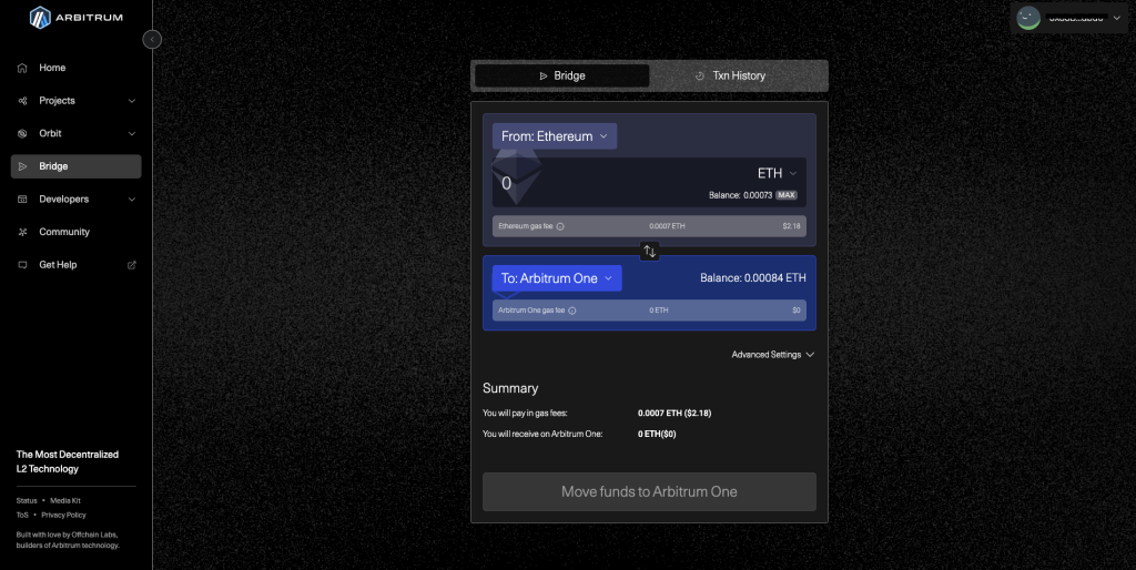 arbitrum-bridge