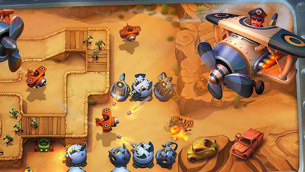 无尽塔防游戏截图1