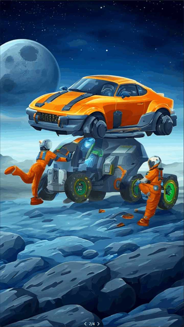 暴爽疯狂赛车手机赚钱软件截图3