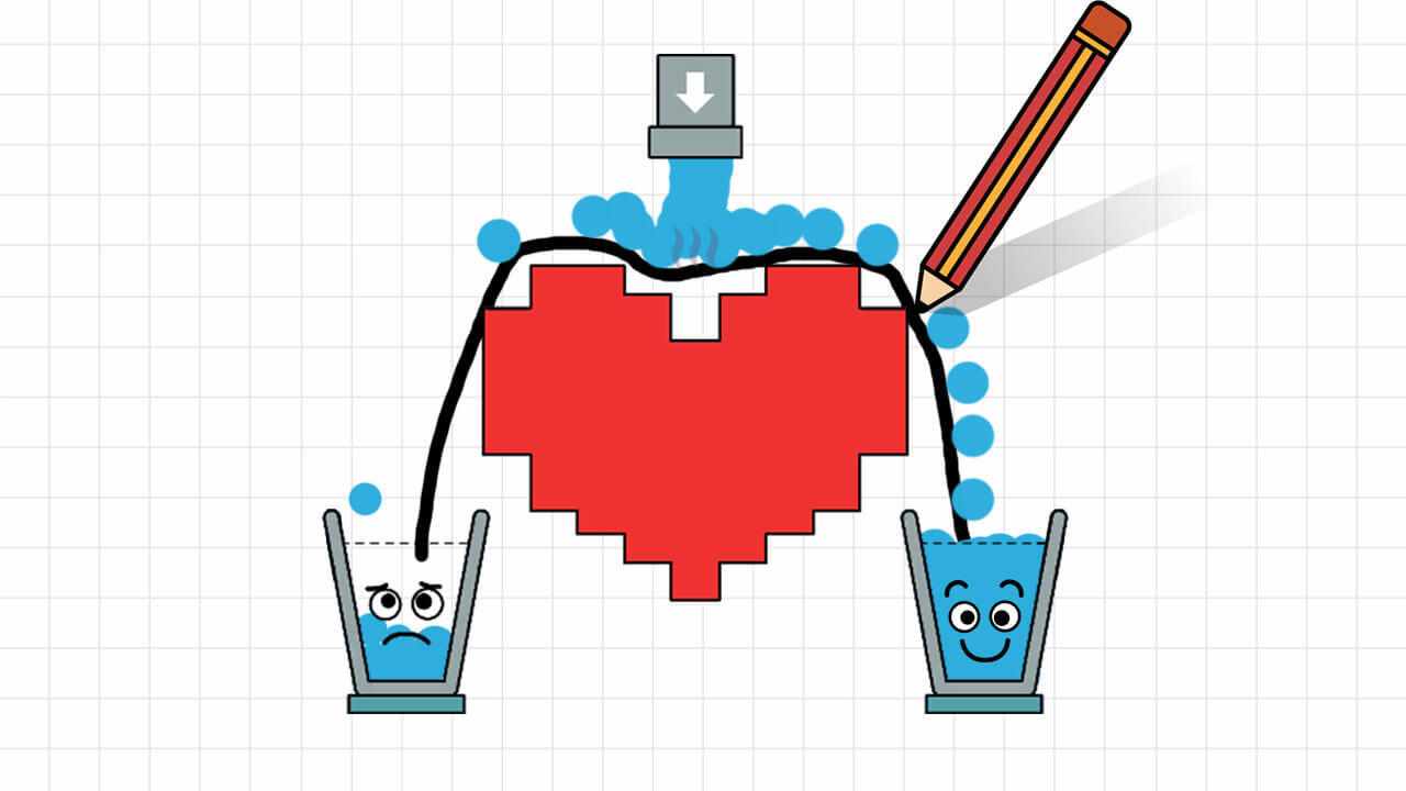 水杯画一画游戏截图3