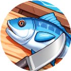 海上餐厅刮鱼鳞高手