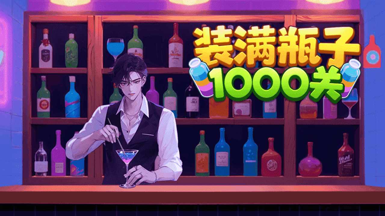 装满瓶子1000关手机赚钱软件截图1