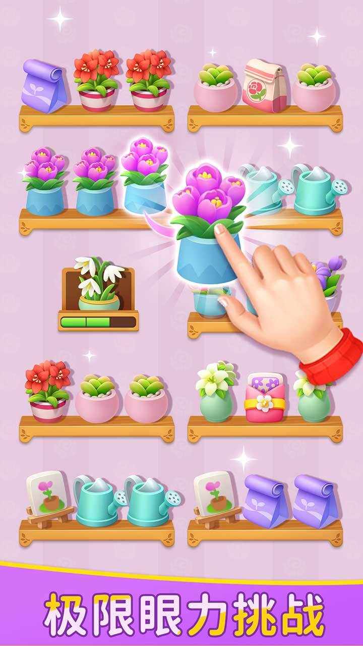 鲜花收纳游戏截图1