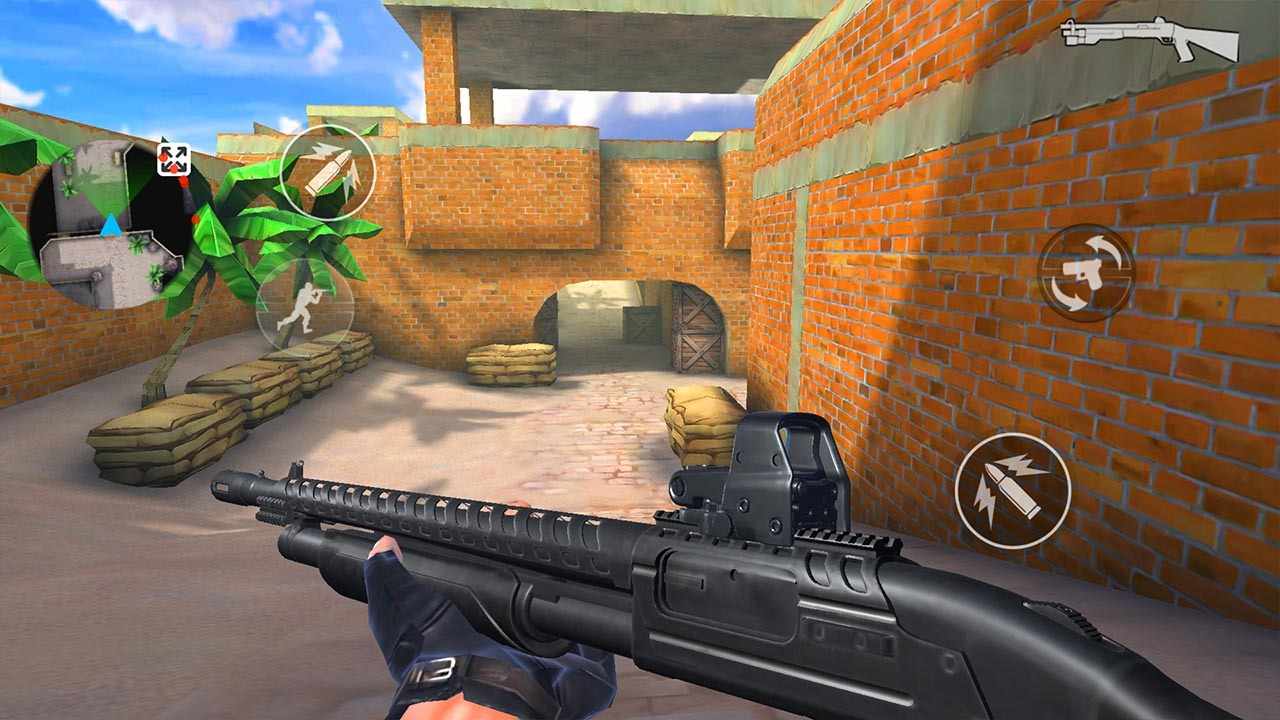 反恐突击队枪战射击手机赚钱软件截图2