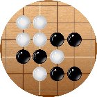 木竹五子连棋