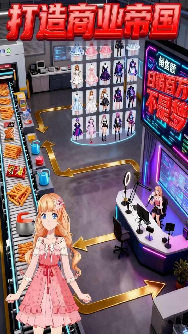 带货王模拟游戏手机赚钱软件截图2