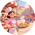 小镇美食街手机赚钱软件
