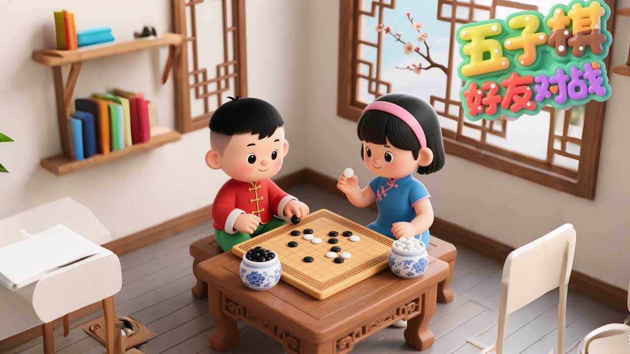 五个子连珠五子棋手机赚钱软件截图1