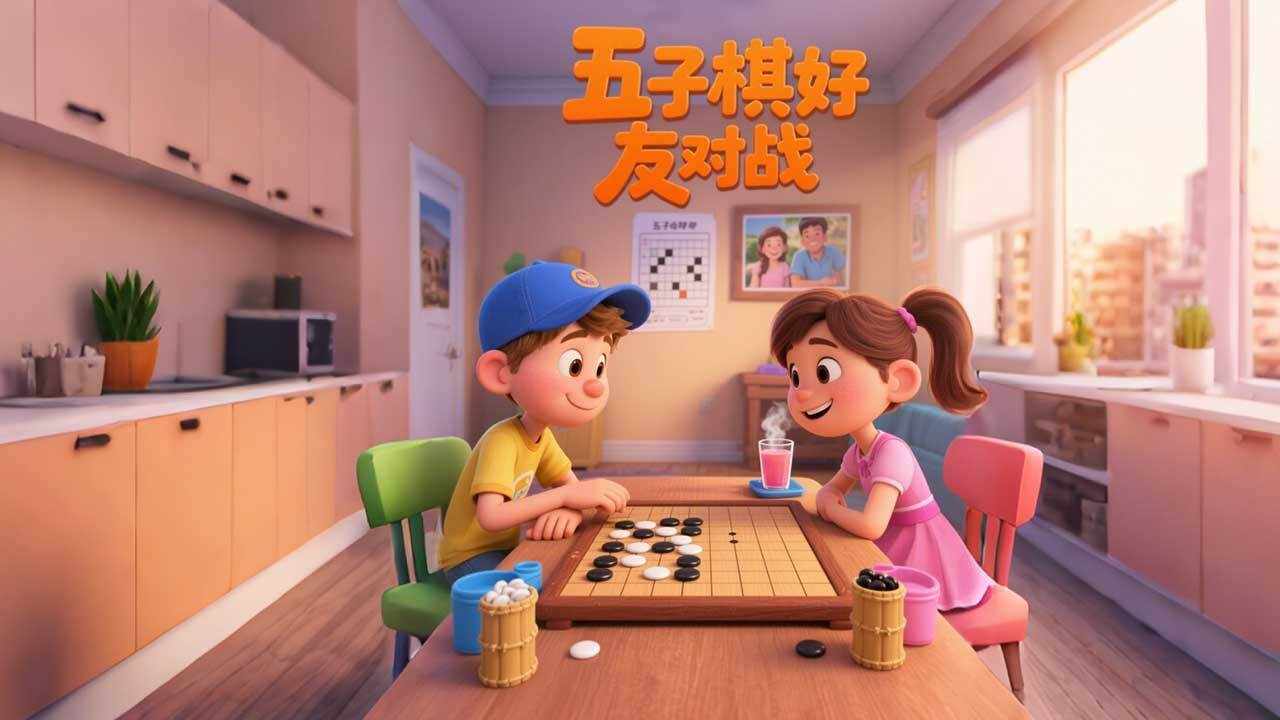 五个子连珠五子棋手机赚钱软件截图2