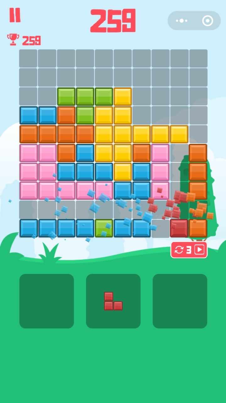 单人消方块小游戏手机赚钱软件截图2
