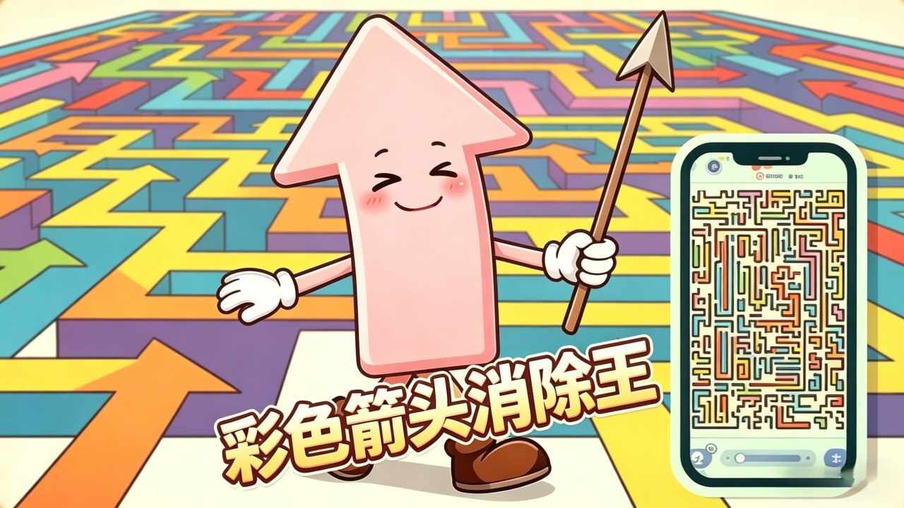彩色箭头消除王手机赚钱软件截图1