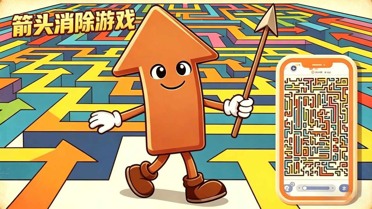 彩色箭头消除王手机赚钱软件截图2