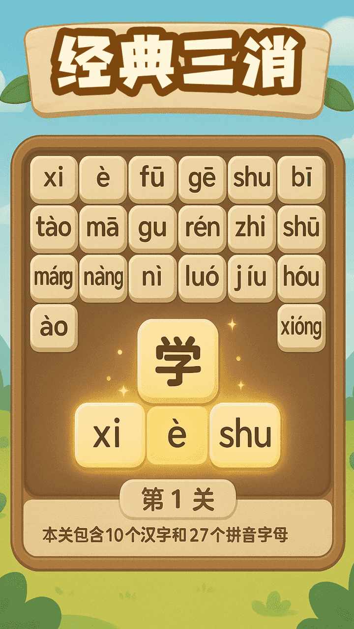 合成拼音消消消手机赚钱软件截图1