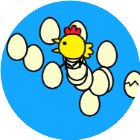 小鸡下蛋小游戏