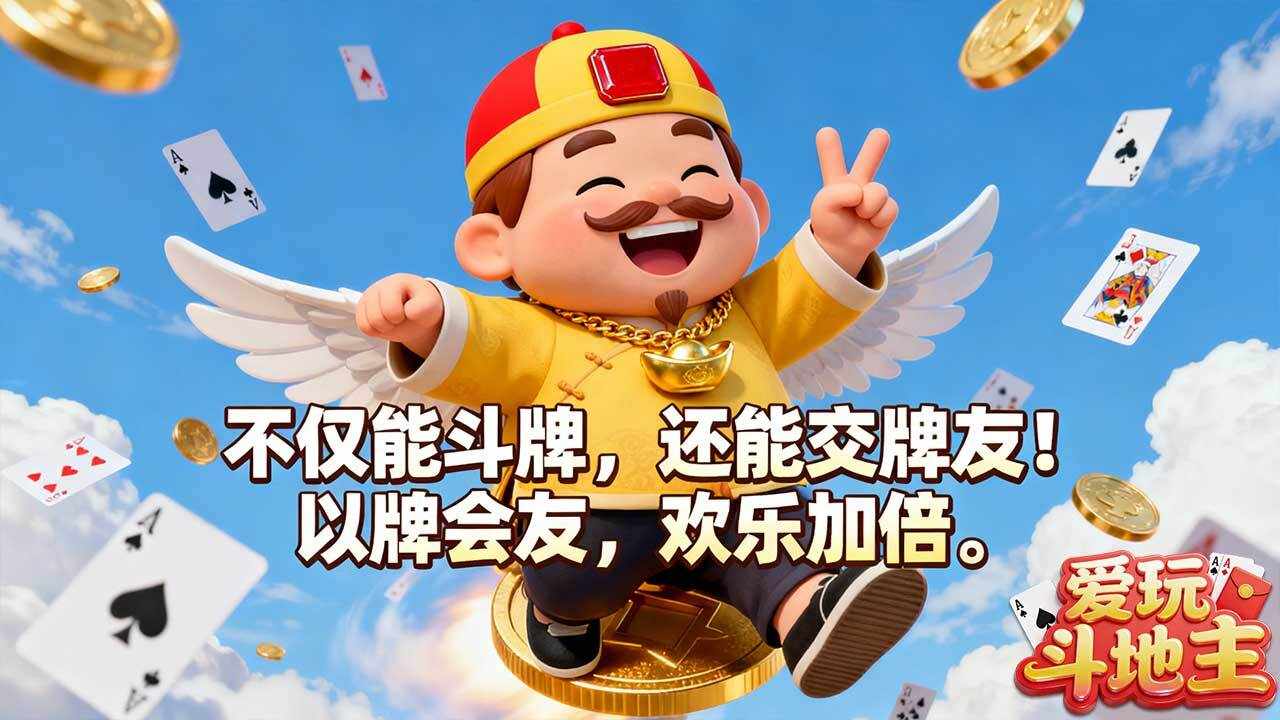 爱玩斗地主游戏软件V1.0手机赚钱软件截图1