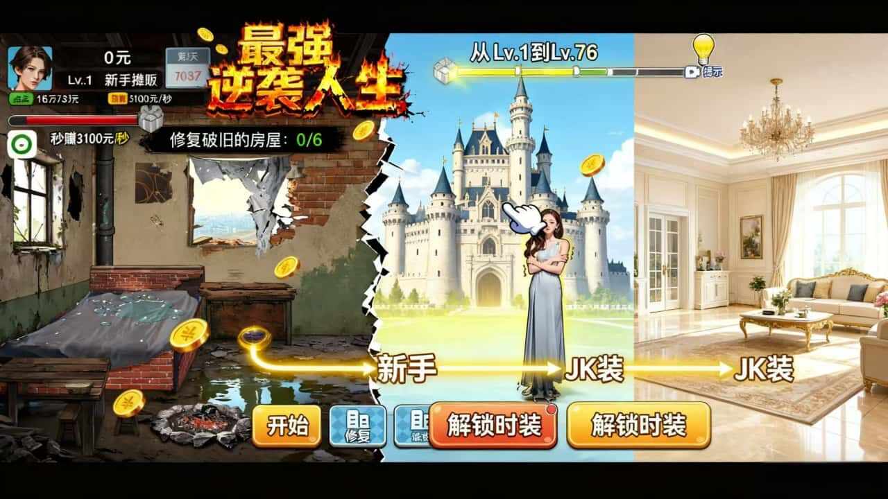 最强逆袭人生手机赚钱软件截图1