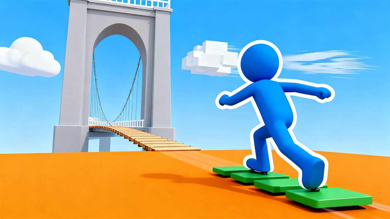 踩方块跑酷冲冲冲手机赚钱软件截图3