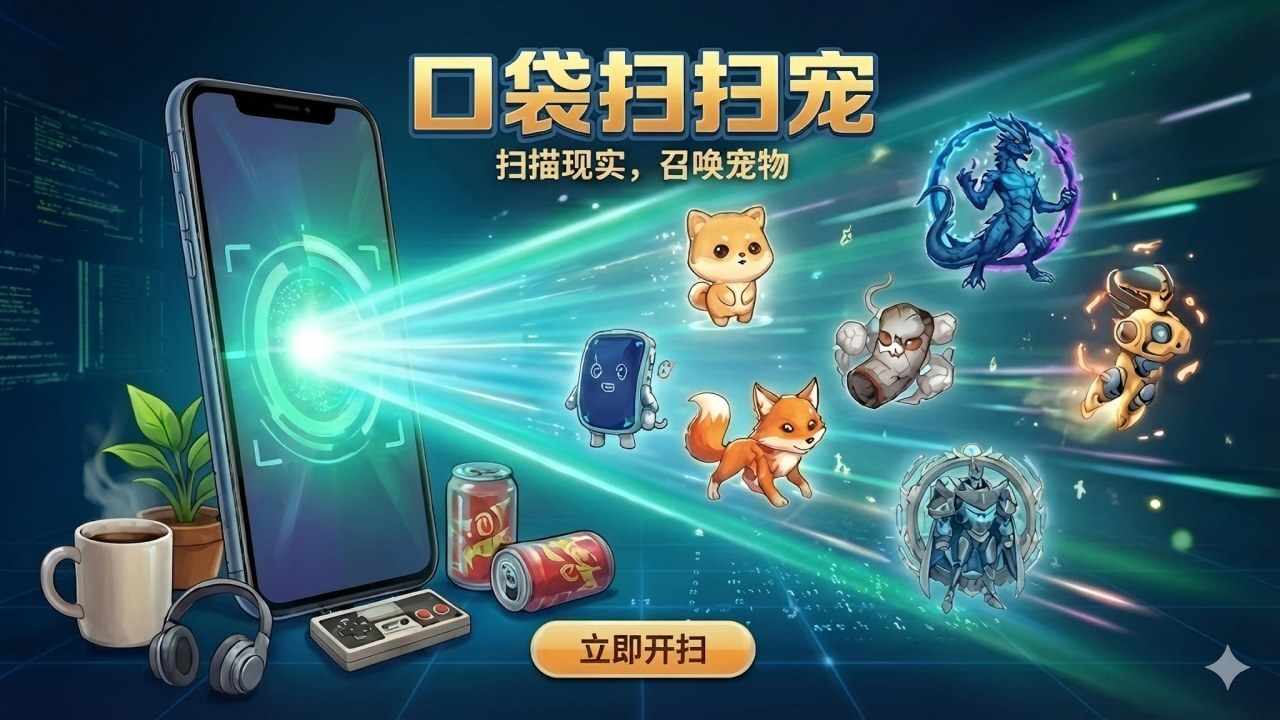 口袋扫扫宠手机赚钱软件截图1