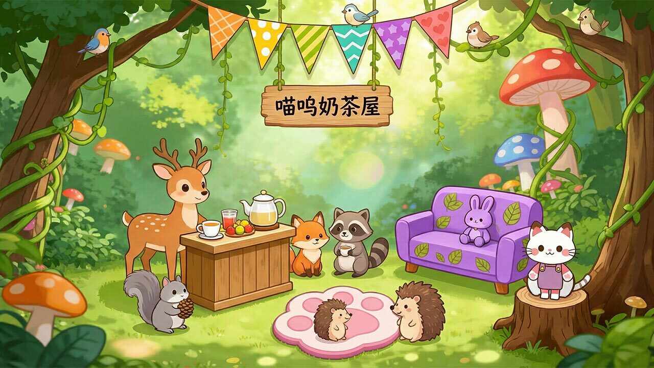 喵呜奶茶屋手机赚钱软件截图1
