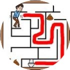 画线连厕所
