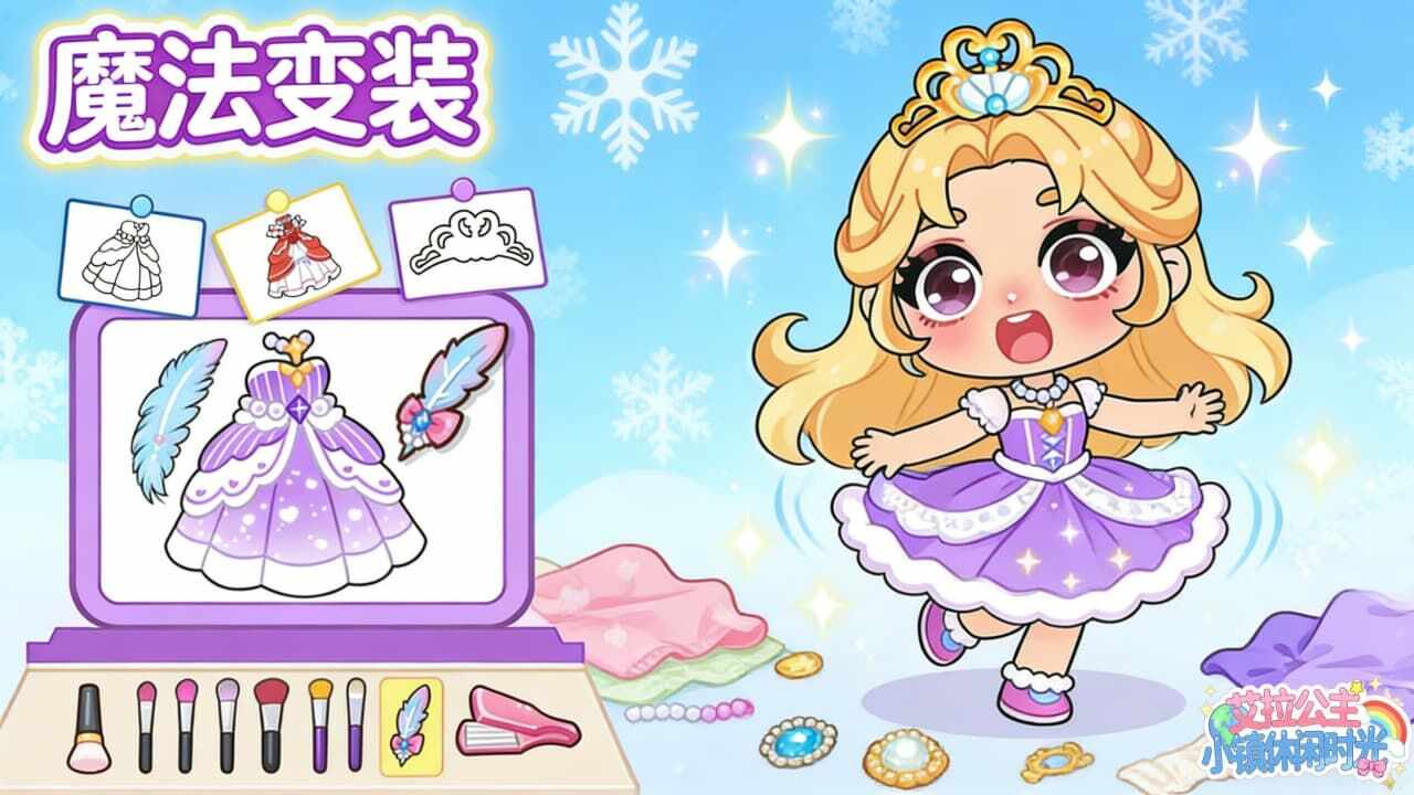 艾拉公主小镇休闲时光手机赚钱软件截图1