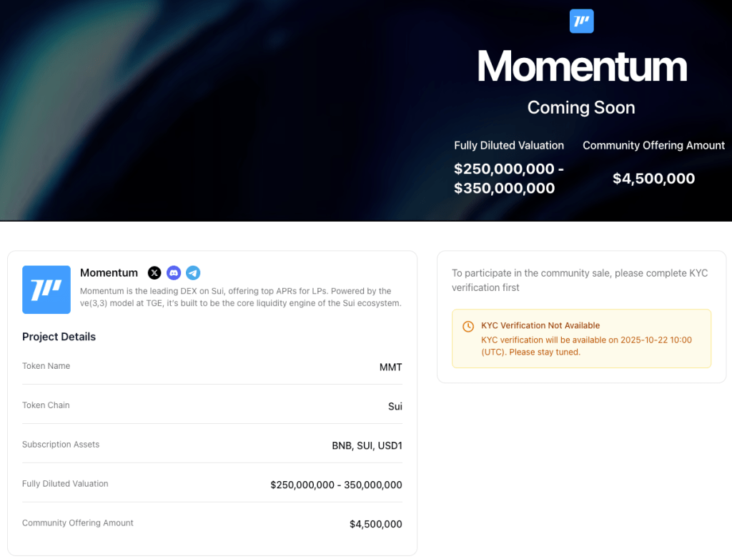 momentum-mmt-community-offering-buidlpad