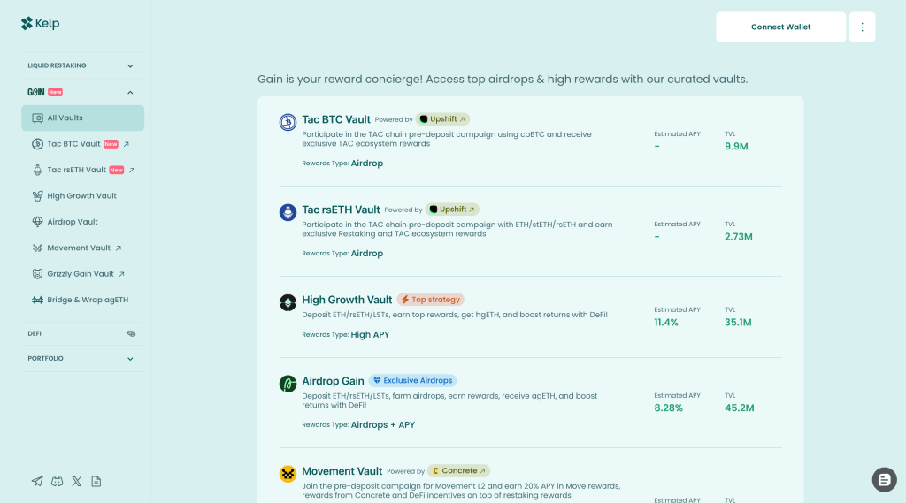 kernel-core-product-gain-dapp