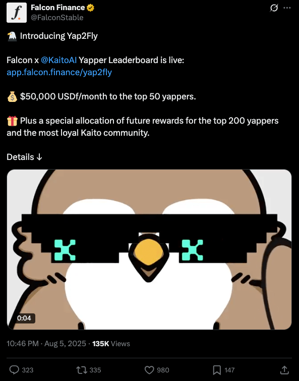 falcon-yap2fly-announcement-on-x