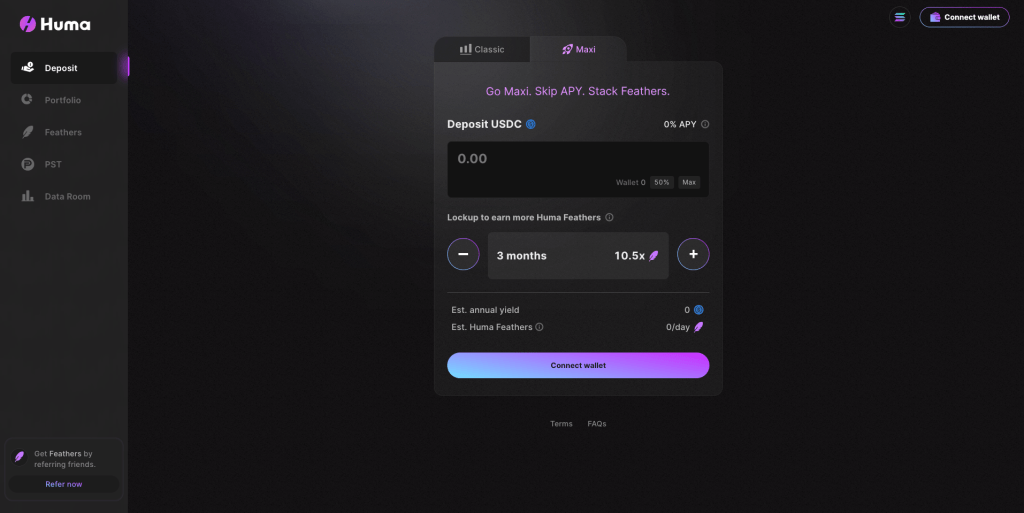 huma-finance-dapp-interface-2