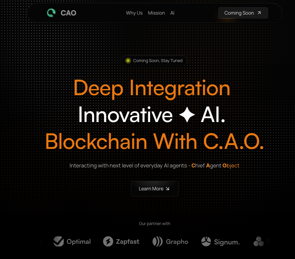 cao-official-homepage