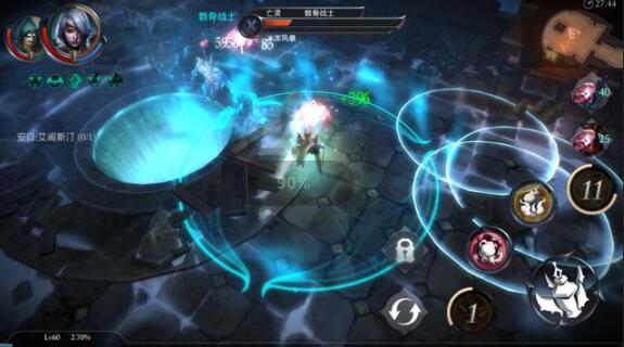 腾讯暗黑类手游《拉结尔》评测，玩家：画面是很黑