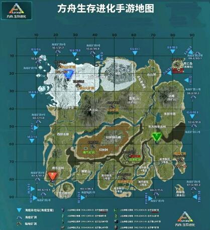 方舟生存进化手游资源分布位置，哪里铁矿多？怎么刷铁？
