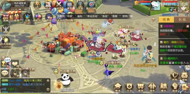 《妖精的尾巴》类似梦幻的回合手游，一组号一天收入20元